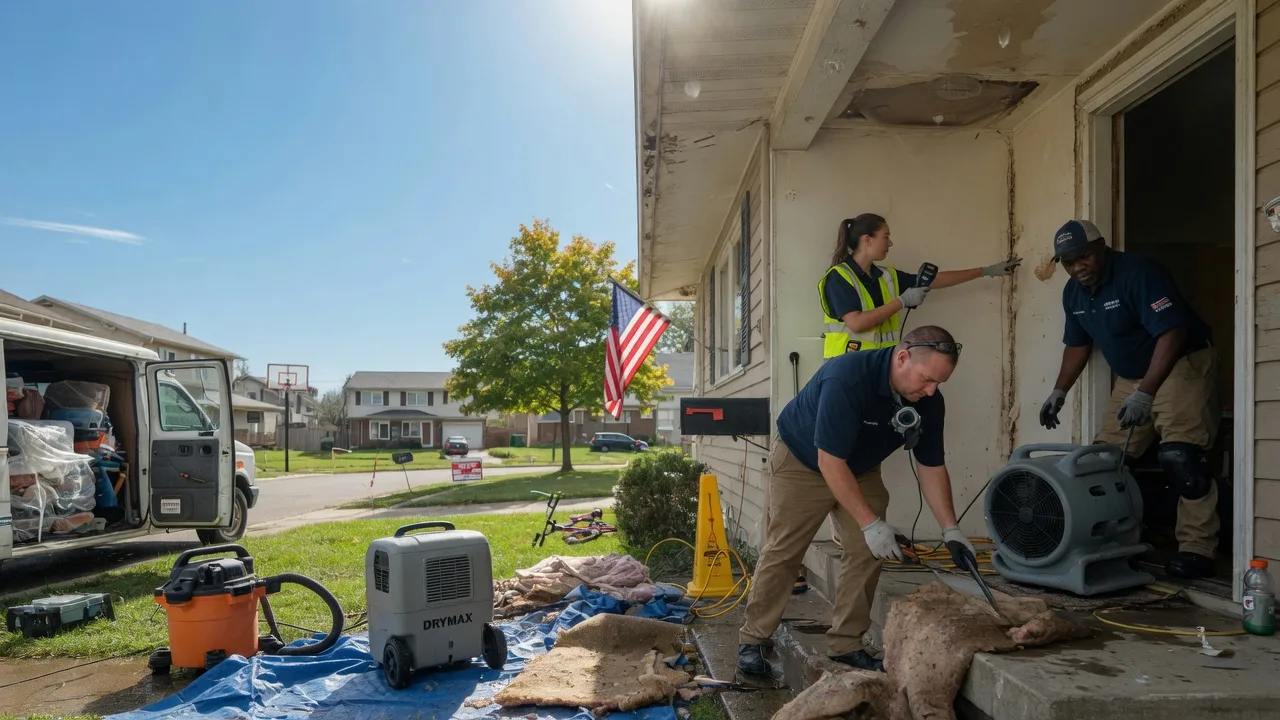 Water Damage Restoration in Sedalia, OH near me